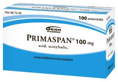 PRIMASPAN enterotabletti 100 mg 100 fol