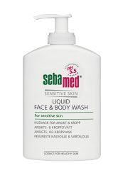 Sebamed Liquid Face&Body Wash pesuneste pumppupullo 300 ml